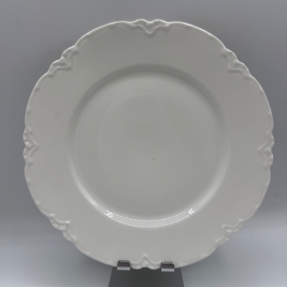 Vintage Haviland France Limoges Ranson White Plate 8.5"